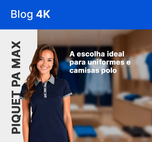 Malha Piquet PA Max: Ideal para Uniformes e Camisas Polo